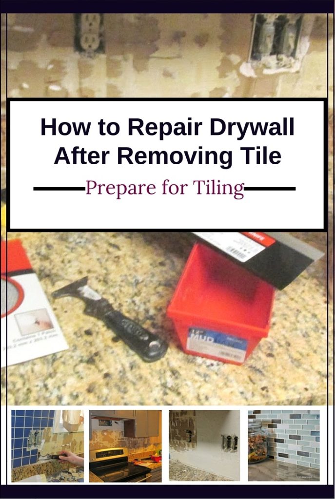 How to Repair Drywall After Removing Tile Prepare for Tiling
