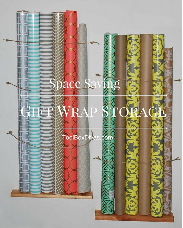 Gift Wrap Storage