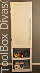 Mobile Pantry Cabinet by Toolbox Divas