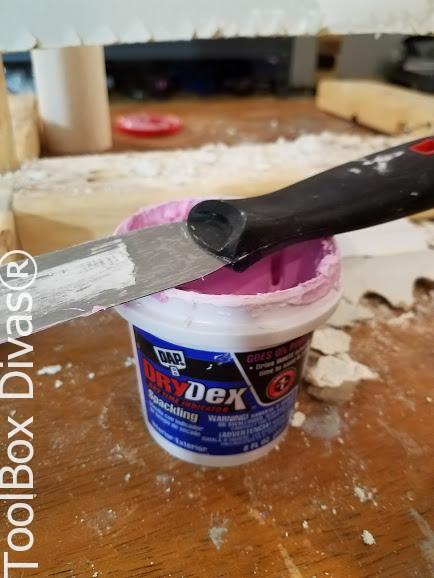 spackle Learn How to Patch a Hole in Drywall - Toolbox Divas 