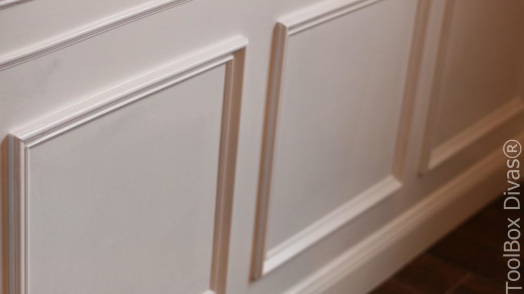 How to Install Picture Frame Moulding Wainscoting ToolBox Divas