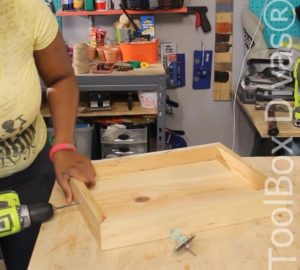 Making a serving Tray with Toolbox Divas