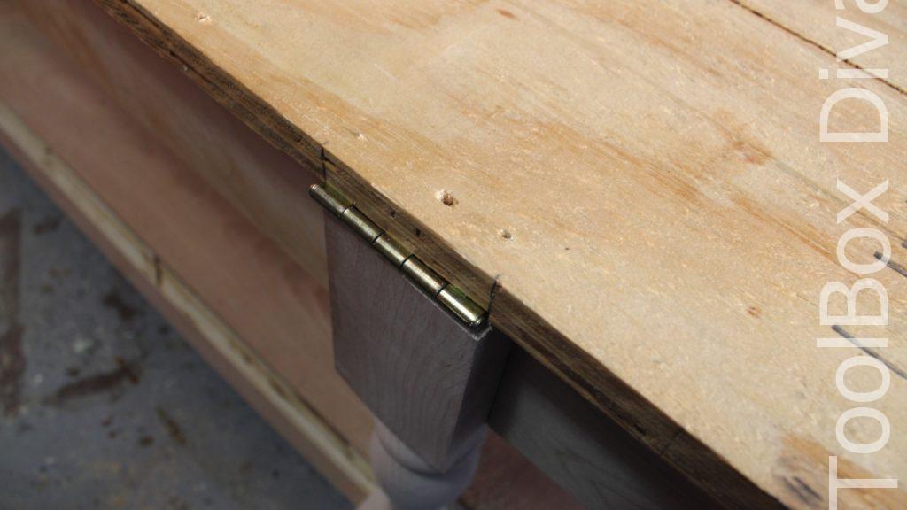 How to Build A DIY Tufted Bench - Toolbox Divas 29