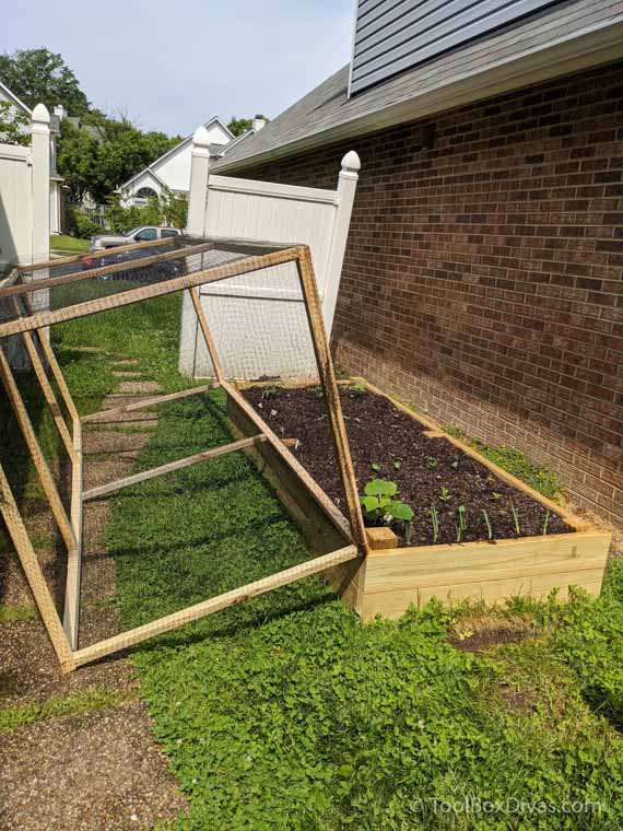 Diy Raised Bed Garden With Cover, Raised Garden Bed Covers Diy