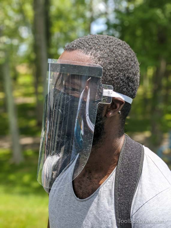 Make Your Own 5 Minute DIY Face Shield