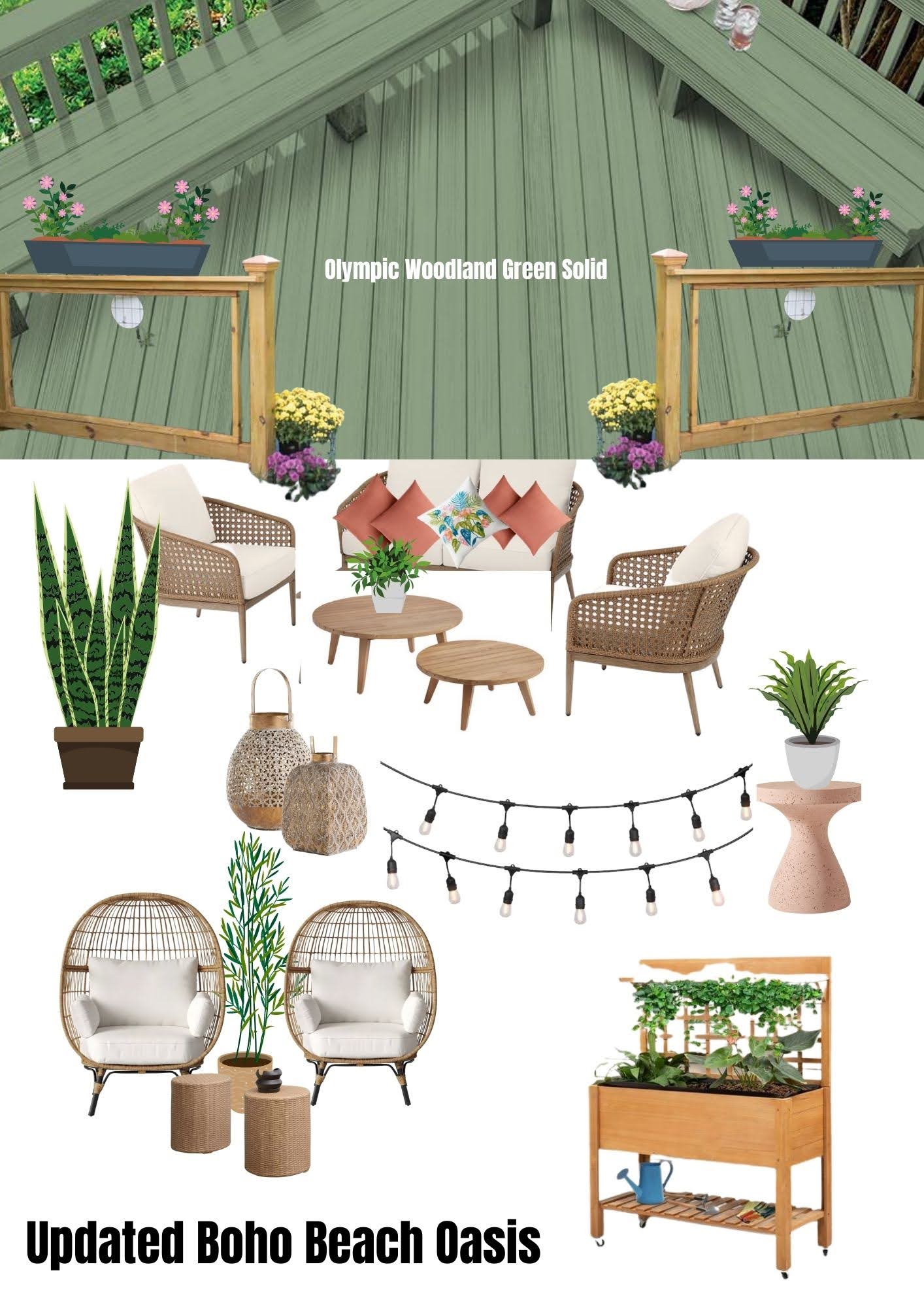 How to Transform Backyard into a Boho Retreat